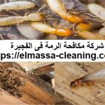 شركة مكافحة الرمة فى الفجيرة