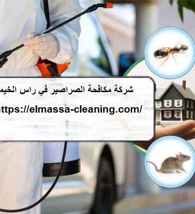 شركة مكافحة الصراصير في راس الخيمة